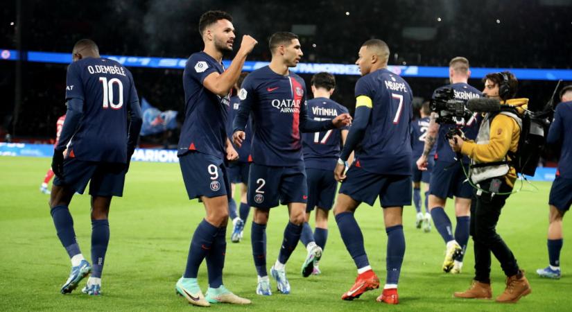 Ligue 1: kiütéssel nyert rangadót a PSG! – videóval