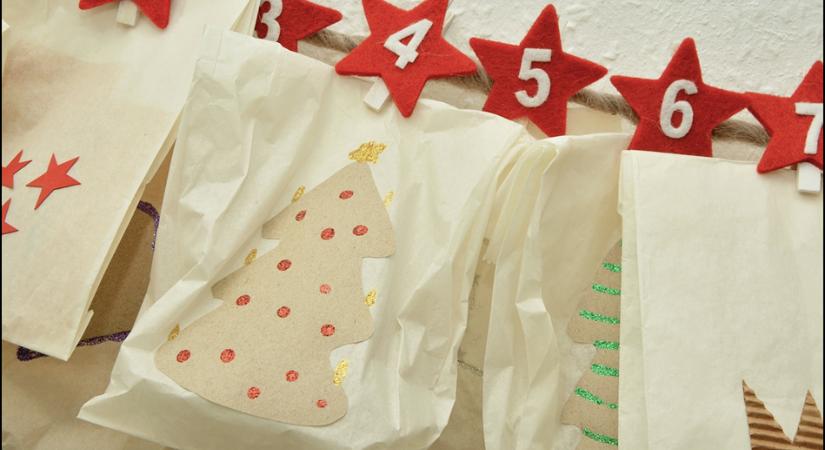 Öt plusz egy tipp az ötletes és kreatív adventi naptár készítéséhez