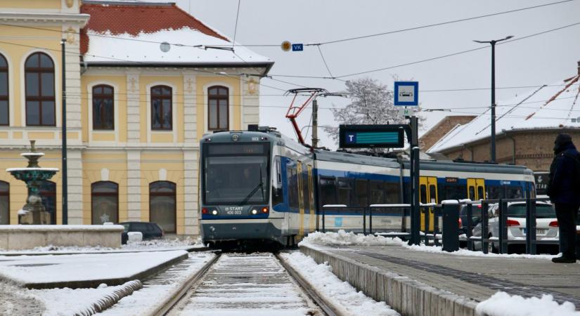 Délután havazás jöhet dél-keleten, meg is maradhat a hóréteg