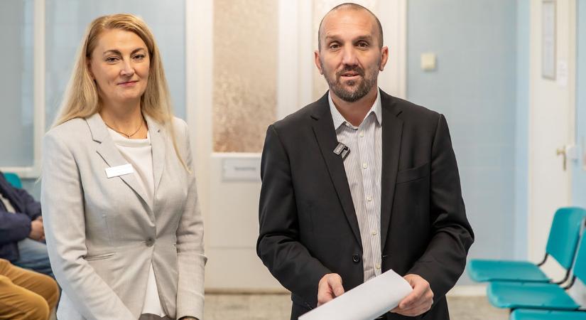 Folytatódik a békési rendelőintézet korszerűsítése