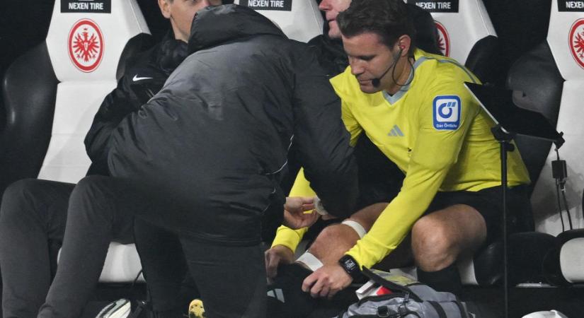 Ijesztő sérülést szenvedett a világ egyik legjobb bírója - videó