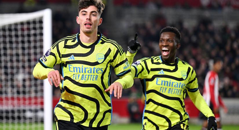 PL: Havertz góljával nyert és az élre állt az Arsenal! – videóval