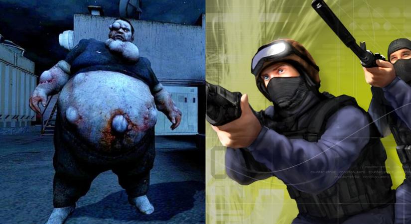 VIDEÓ: Egy frissítési baki miatt a Counter-Strike-ot elárasztották a zombikatonák a Left 4 Dead nagyon korai változatából