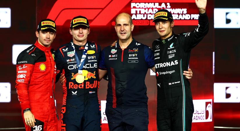 Betegen versenyzett a dobogós az F1-es szezonzárón
