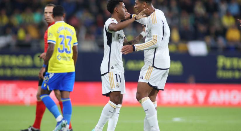 La Liga: Rodrygo vezérletével nyert idegenben a Real Madrid – videóval