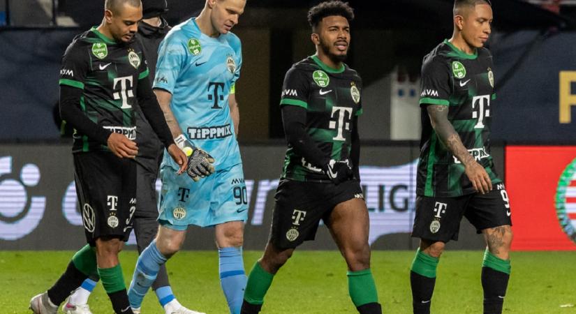 NB I: Három meccsen nyolc vesztett pont. Ez megrázó a Ferencvárosnak – Sztankovics