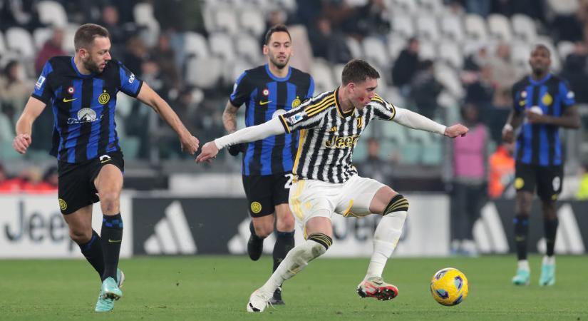 Serie A: Vlahovic gólja kevés volt a győzelemhez, döntetlennel zárult a Derby d’Italia! – videóval