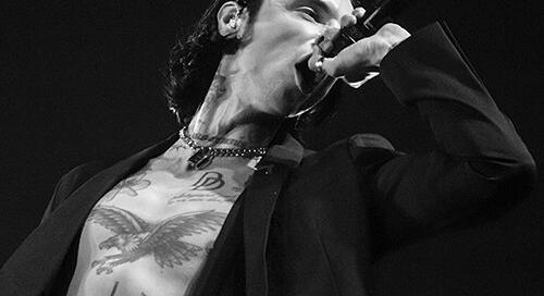 Fekete Fátylas Menyasszonyok tánca a viharban - Black Veil Brides - Halestorm az Arénában