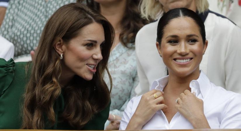 Kiderült, mi Katalin hercegné reakciója, amikor meghallja Meghan Markle nevét