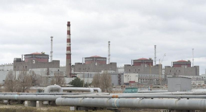 Rakéták a zaporizzsjai atomerőmű közelében