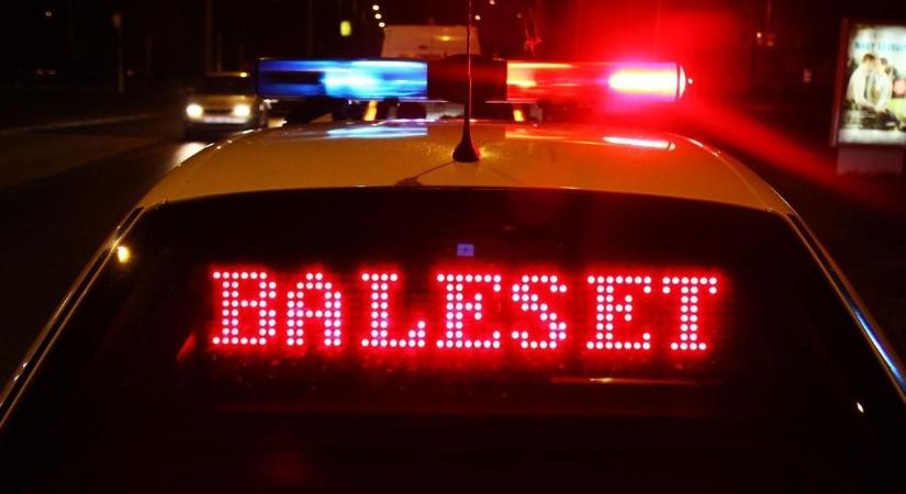 Baleset ért egy autóst Hajdúhadháznál