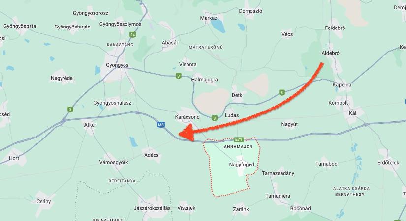 Éjszakai tömegkarambol az M3-ason