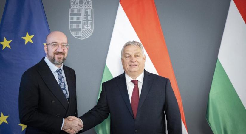 Budapestre jött az Európai Tanács elnöke tárgyalni Orbán Viktorral