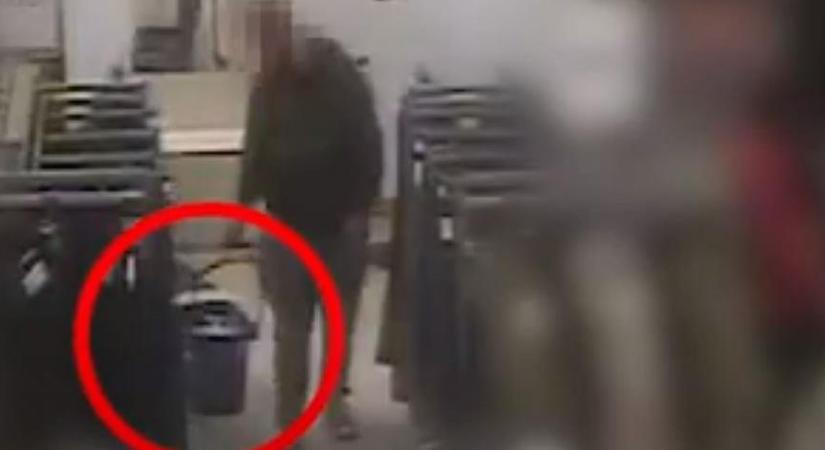 Együtt próbált meg lopni egy férfi és az élettársa Komáromban – videó