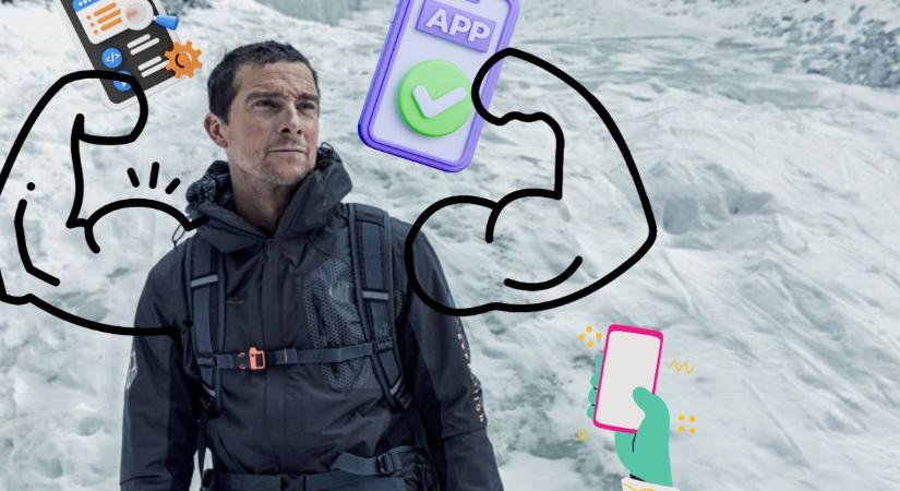 Hiánypótló mobilappal segít a férfiak mentális egészségén Bear Grylls