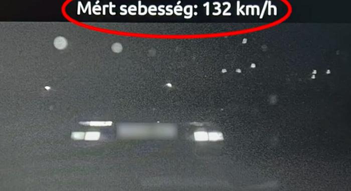 50 helyett 132-vel száguldott az Üllői úton, repült a 390 ezres csekk