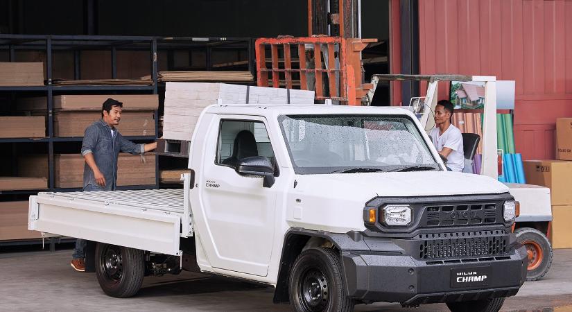 Már kapható a Toyota kicsi, olcsó pickupja