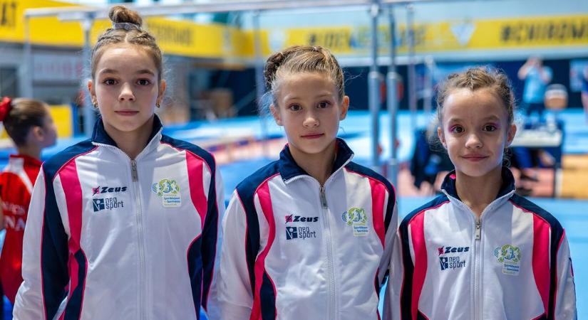 Csehországban a SZoSI-tornászok - A Sportiskola tehetségei a brnoi Jan Gajdos Memorialon léptek szőnyegre