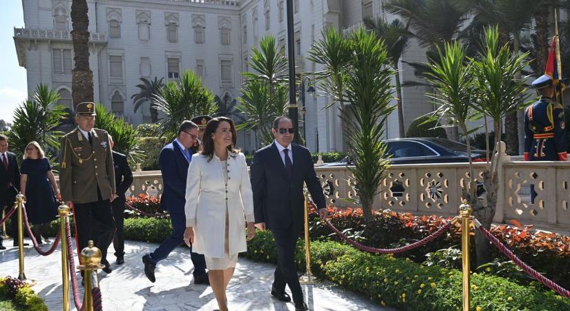 Novák Katalin az illegális migráció feltartóztatásáról és a béke előmozdításáról tárgyalt Abdel Fattáh al-Szíszí egyiptomi elnökkel