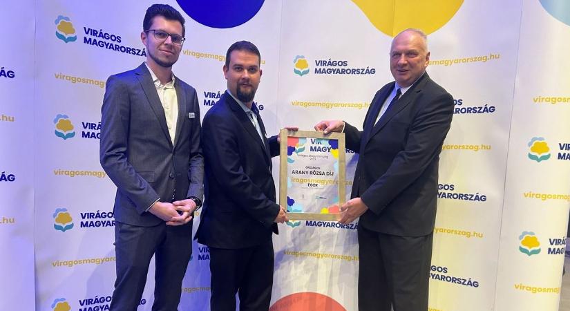 Rangos díjat kapott Eger, főkertésze munkáját is elismerték