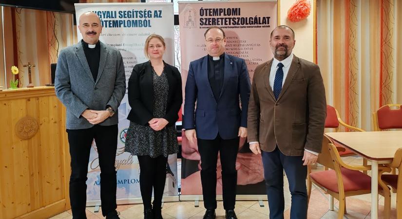 Egyházi támogatásból korszerűsítették az Ótemplomi Szeretetszolgálatot