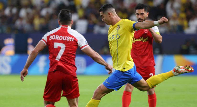 Cristiano Ronaldo meglepő dolgot tett az ázsiai BL-ben - videó