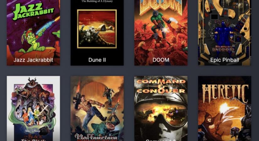 DOS-os Warcraft, böngészőben futtatva, kontrollerrel?