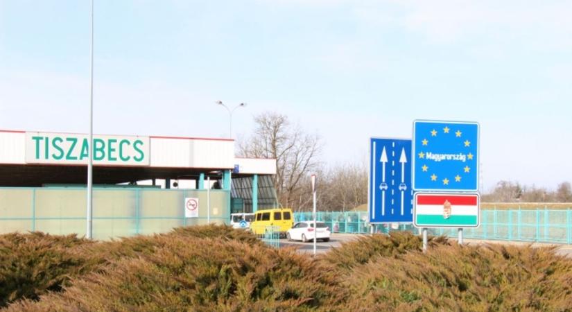 Megindult a határforgalom a tiszabecsi közúti határátkelőhelyen
