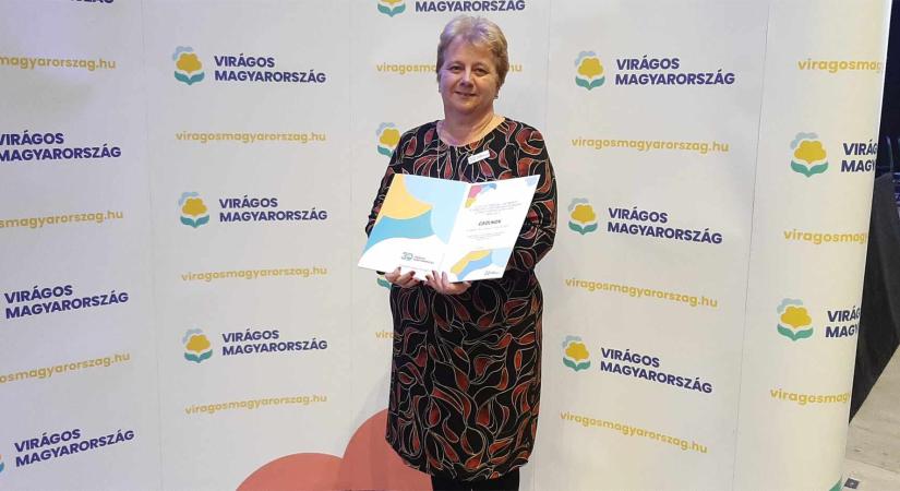 Ismét elismerték a virágos Csolnokot