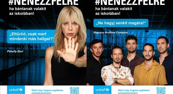 Hazai sztárokkal kampányol az UNICEF