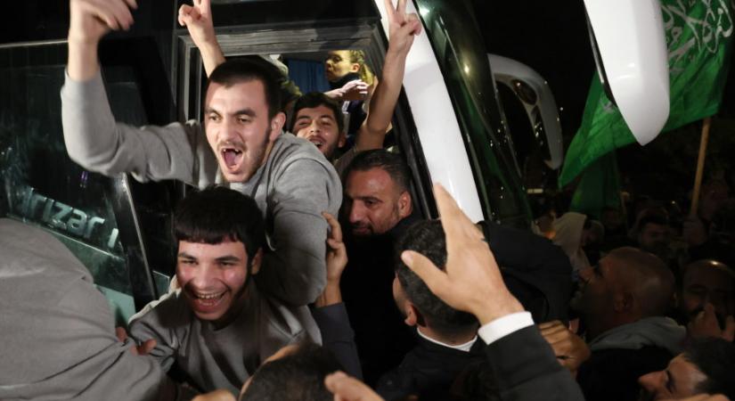 Palesztin rabok újabb csoportját engedte szabadon Izrael
