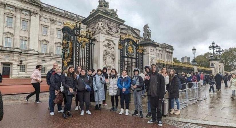 Londonban jártak a Bocföldei Körzeti Általános Iskola 8. osztályosai