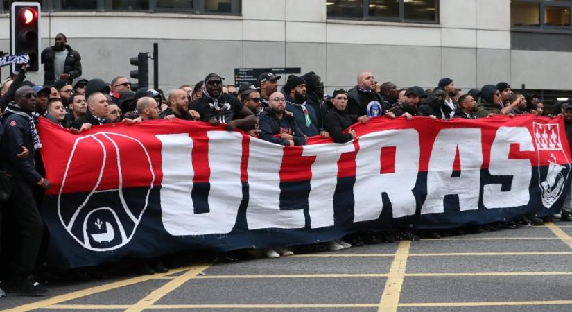 PSG-ultrák támadtak a Párizsban hangolódó Newcastle-szurkolókra