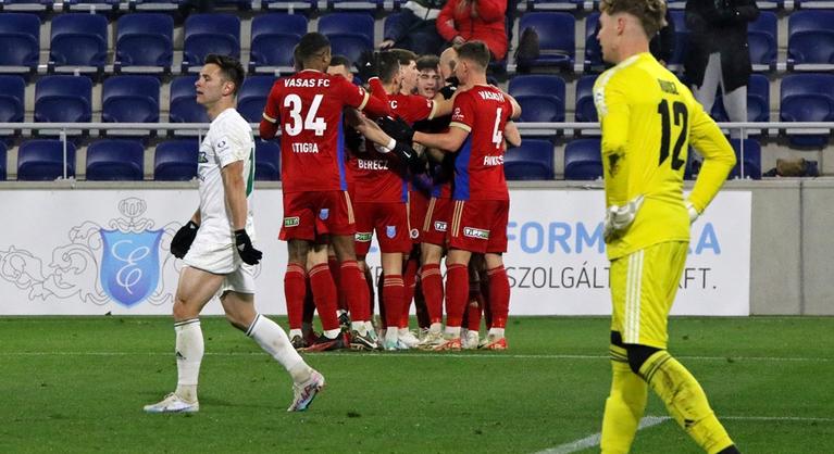 A Vasas hatalmas zakót osztott ki a Győrnek a forduló rangadóján