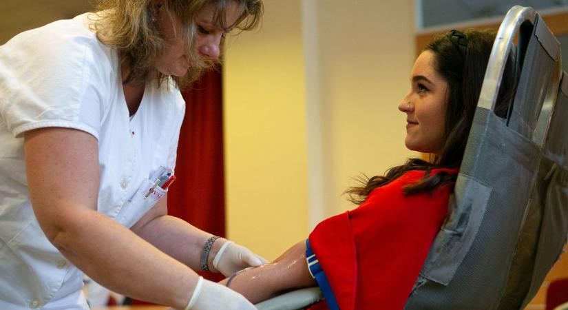 Így zajlik egy véradás – ismét Gong Véradást tartottak Kecskeméten – galériával