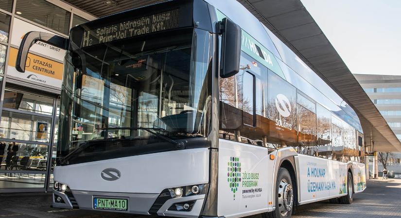 Nagy hidrogénbuszteszt indul Magyarországon