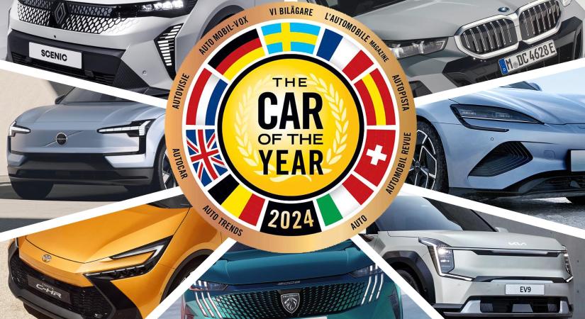 Nem csak elektromos crossover lehet az év autója 2024-ben