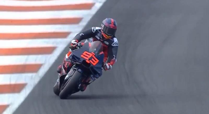 Az első felvételek: Marquez a Gresini Ducatin, Acosta a MotoGP-ben – videó