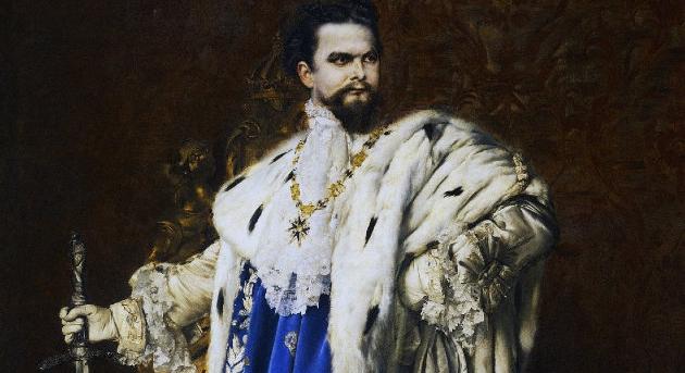 Időnként a Napkirály szellemével is szóba elegyedett a bajor II. Lajos