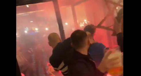 Már összeverekedtek az angol és a francia szurkolók a BL-meccs előtt