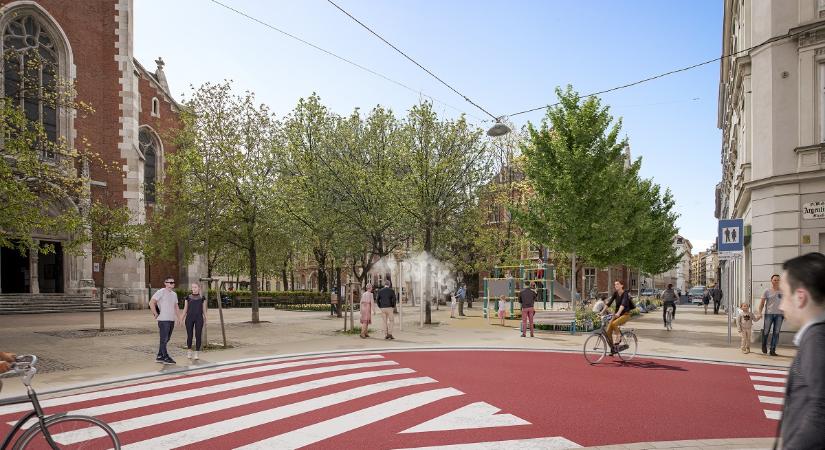 Holland mintára épül kerékpárút Bécsben