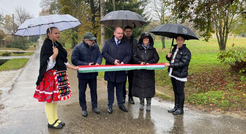 Megoldódott a Zrínyi utca csapadékvíz-elvezetése Szalántán