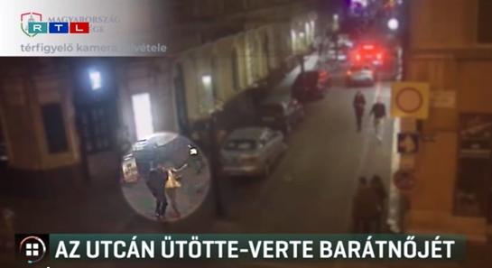 Nyomkövetővel a lábán bántalmazta a barátnőjét a nyílt utcán, felfüggsztett börtönre ítélték - videó