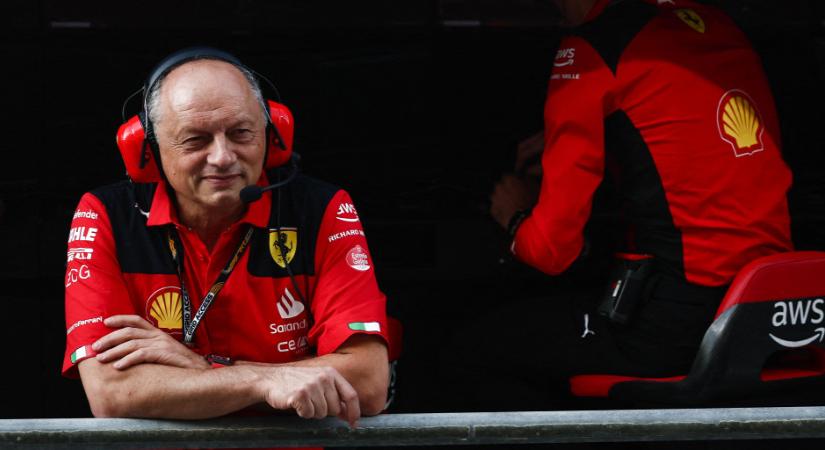 A Ferrari csapatfőnöke elmondta, mit utál a legjobban a Forma-1-es versenyeken