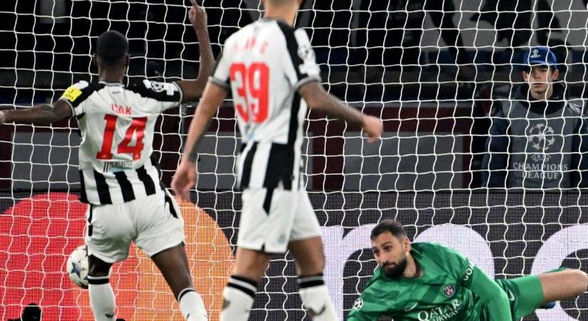 Még semmi sem dőlt el: iksz a PSG–Newcastle mérkőzésen