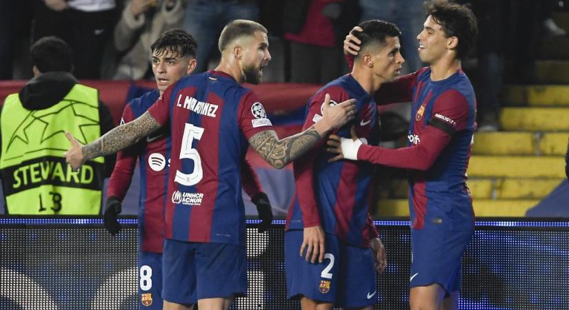 A Manchester City óriási fordítással nyert, a Barca fogcsikorgatva jutott tovább a BL-ben