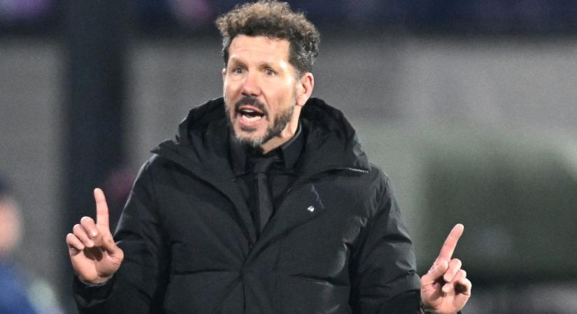 Diego Simeone előtt már csak Sir Alex Ferguson és Arséne Wenger áll a BL-ben