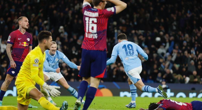 Kétgólos hátrányból fordított a BL-címvédő Manchester City