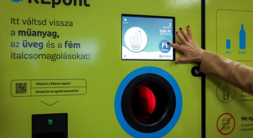 Ilyen palackvisszaváltó automatákkal találkozhatunk hamarosan