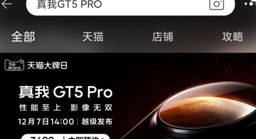 500 dollár alatt marad a Realme GT5 Pro